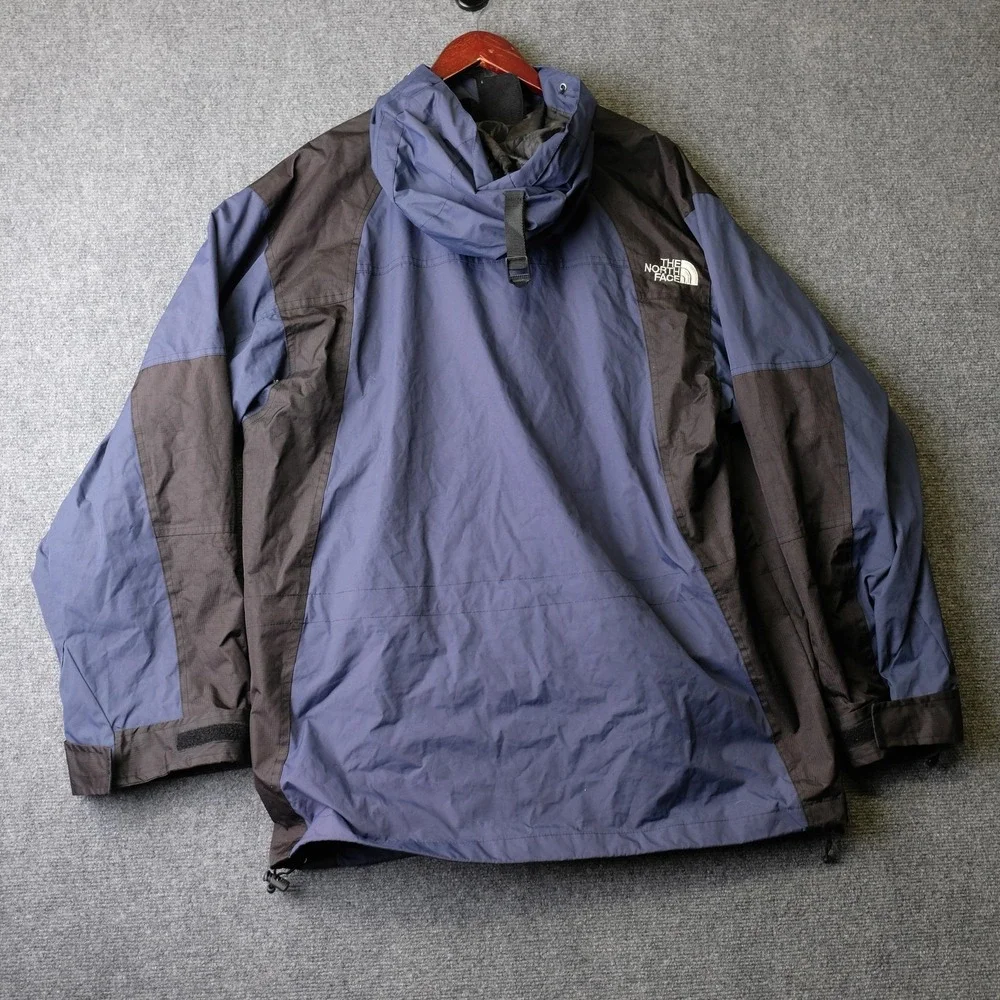 North‎ Face Summit Series Ski Jacket Mens XL Blue Gore-Tex Hooded Waterproof
